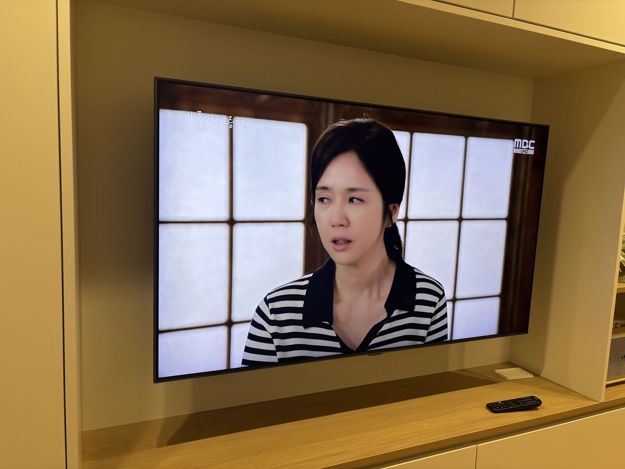 문정동 올림픽훼밀리타운 벽걸이TV 설치 사진 1